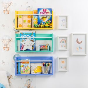 Set suport pentru carti si creioane, galben