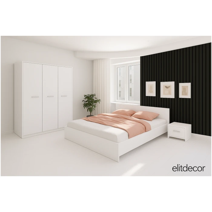 Set Dormitor Maria Alb