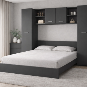 Dormitor tineret Madrid, Gri